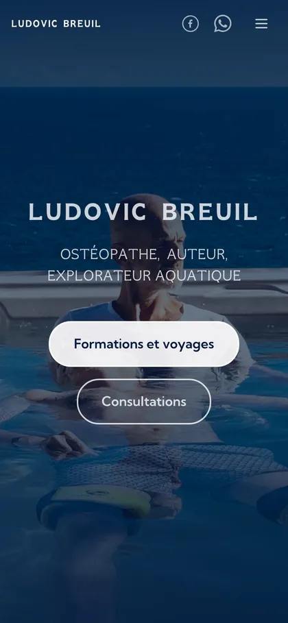 Ludovic Breuil sur mobile
