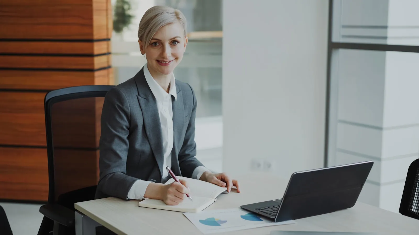 Professionnelle en consultation